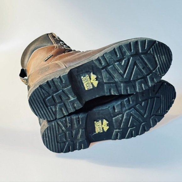 GEORGIA BOOT Multi Purpose Elite Work Boots GB00318 Brown Leather Size 10M - Picture 8 of 13